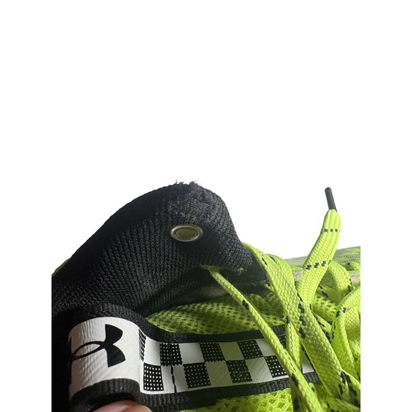 Under Armour Boys 5.5Y Football Cleats Green Spotlight Clone MC AA 3026345-300 - Picture 9 of 11